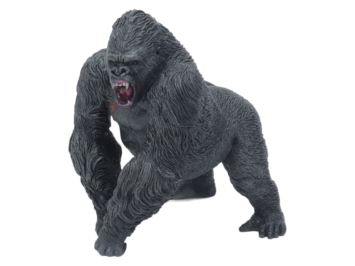 Figura Realista De Chimpancé En Plástico Pvc, Juguete Pintado A Mano, Modelo De Colección.