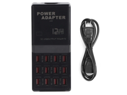 Cargador EOOCOO (carga rápida USB de 12 puertos)