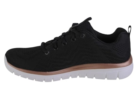 Botas de Mujer SKECHERS Graceful Get Connected Malla Negro (36)
