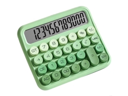 Calculadora de dopamina con gran estética, para estudiantes de primaria, matemáticas divertidas, degradado verde. Sfushos