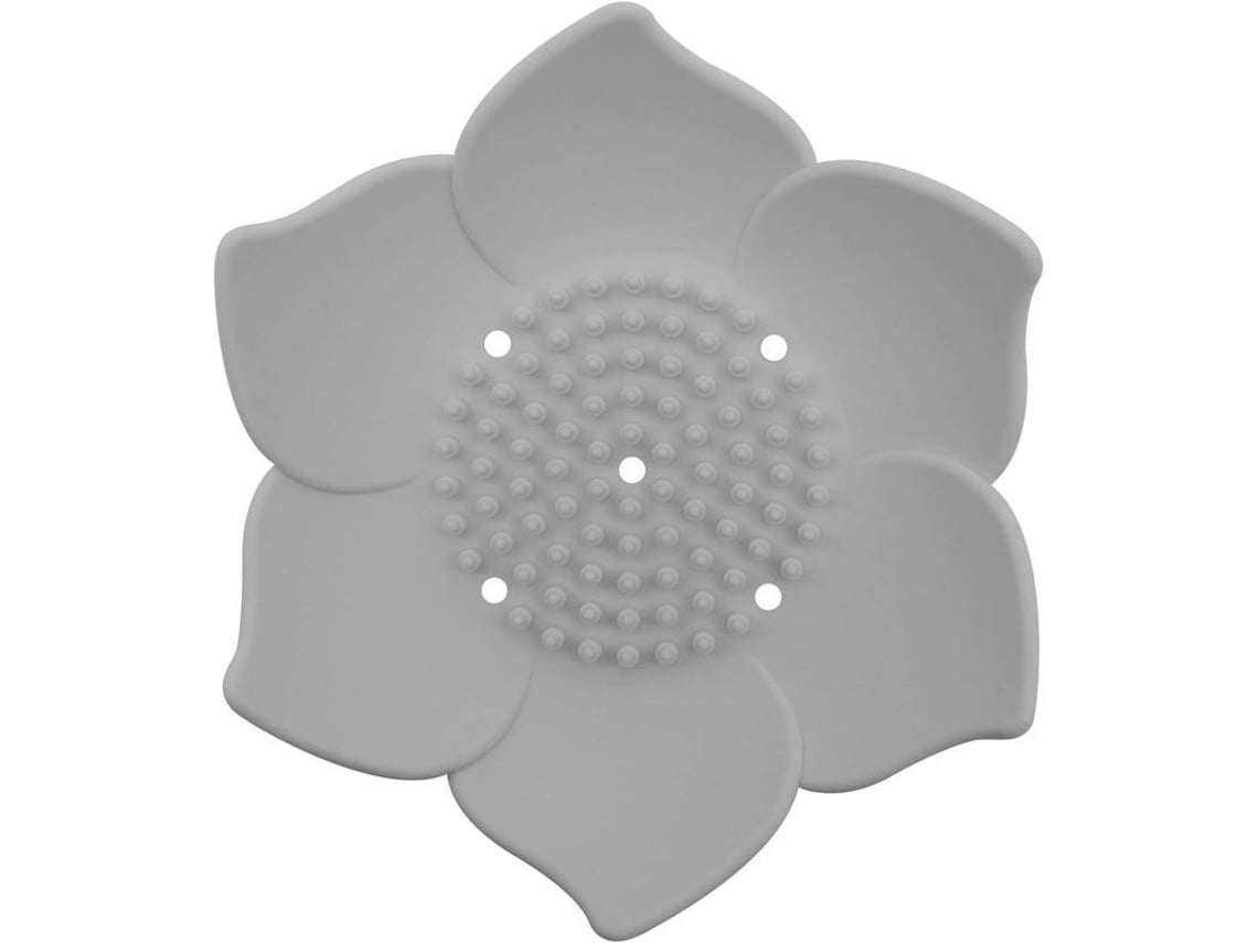 2026-bandeja De Jabón De Silicona Flexible, Portajabón Antideslizante Para Baño Y Cocina, Seca Jabón Rápido (gris, 2 Unidades)