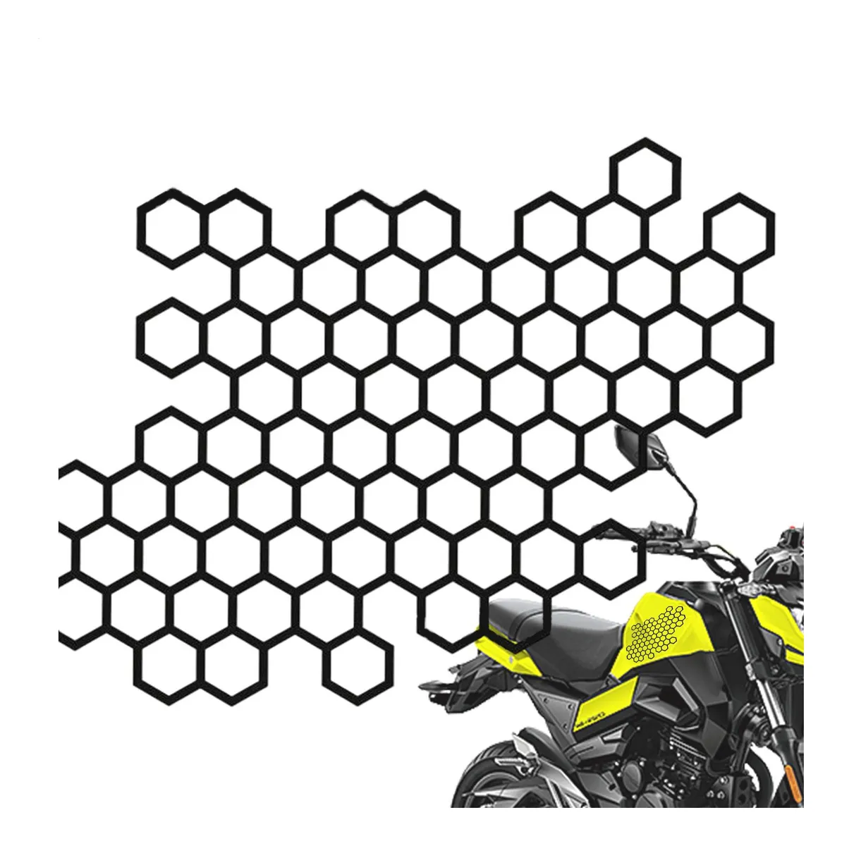 Pegatinas para carrocería de motocicleta Hexago Decalvayotoy
