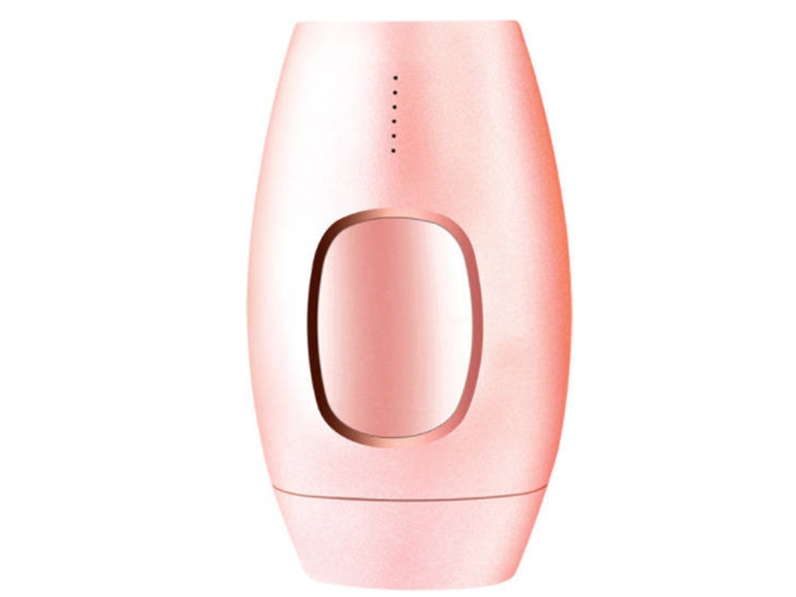 Depiladora de luz pulsada IPL de 600.000 destellos, con 5 niveles de energía y 2 modos Yizhood (rosa)
