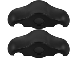 Juego de 2 adaptadores antideslizantes para patas de bicicleta