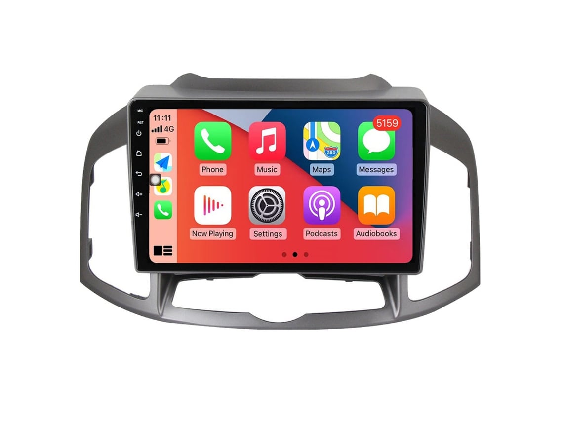 Coche Radio Android Auto Autoradio 8GB RAM 128G ROM CarPlay Navegación GPS Pantalla Táctil RoverOne para Chevrolet Captiva 1 2011 - 2016 