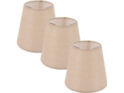 Elegante Lámpara De Mesa De Tela Para Sala De Estar.