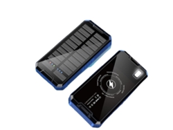Cargador Banco Energia Sem Portátil Mah Led YIZHOOD Azul