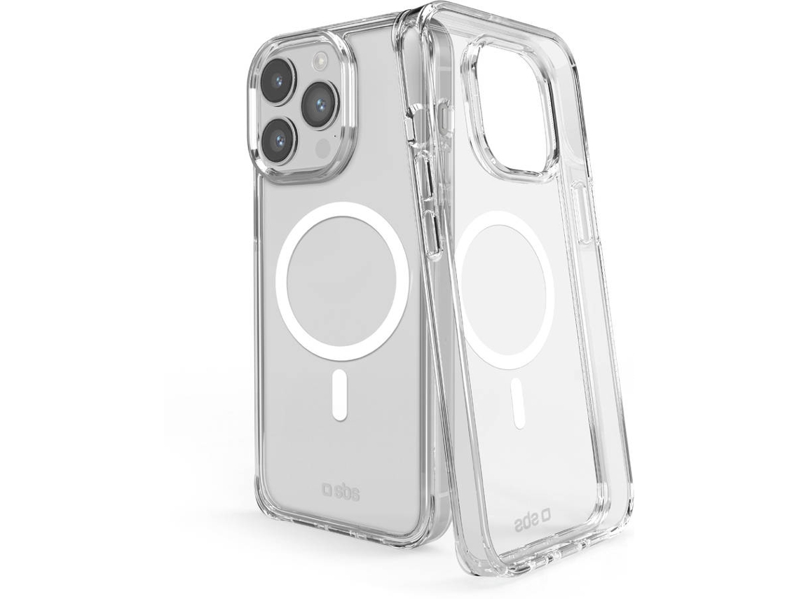Funda SBS Light MagSafe iPhone 16 Pro (Transparente)