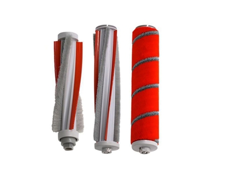 3 piezas de repuesto de cepillo principal de eliminación de ácaros rodantes para Xiaomi Roidmi F8, Kits de limpieza de aspiradora inalámbrica de ma...