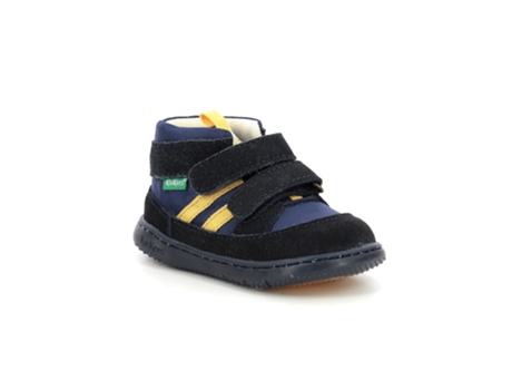 Botas de Bebé KICKERS Bubblokro Piel Azul (26)