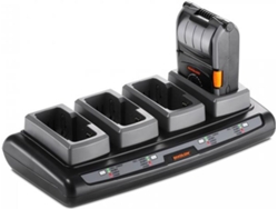 Cuna de acoplamiento cuádruple Pqd R210 Drucker Ladestation Ausgangsbuchsen 4 para Bixolon Pbp R200 Bixolon