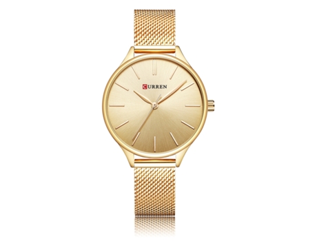 Reloj Impermeable De Mujer Calendario De Cuarzo Impermeable Cinturón De Malla Reloj De Pulsera para Mujer Relojes De Moda para Mujer-Color 2 LUUCOZK