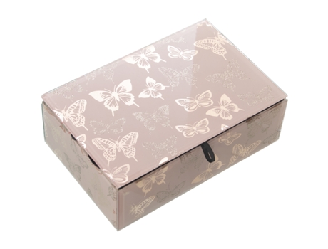 Joyero DRW (Rosa - 20 x 13 x 7 cm)