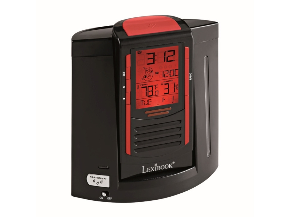 Juego Educativos LEXIBOOK Radio Reloj Despertador Humidificador (Edad Mínima Recomendada: 3 años)