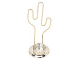 Portavelas De Metal Con Diseño De Cactus Decorativo Para Cena Boda Fiesta