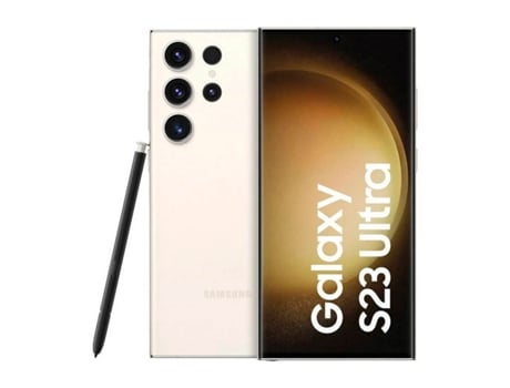 Smartphone SAMSUNG Galaxy S23 Ultra 5G (8 GB - 256 GB - Beige)