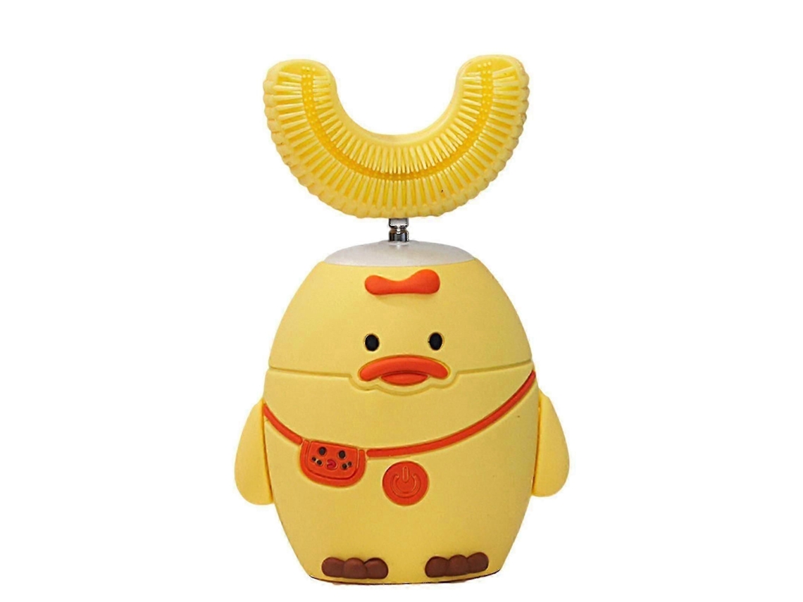 Cepillo de dientes eléctrico infantil de silicona, modelo Papanicolaou, para el entrenamiento dental.