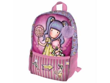 Mochila de La Escuela Gorjuss Primer Premio Mini Lila 26 x 34 x 11.4 cm