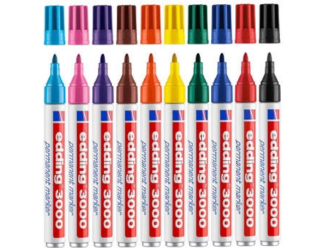 Marcador EDDING 3000 (1.5-3 mm - Multicolor)