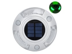 2026-luces Solares Para Patios Y Caminos Exteriores 12 Led Ip68 Impermeables Luz Verde Para Jardín Y Acera