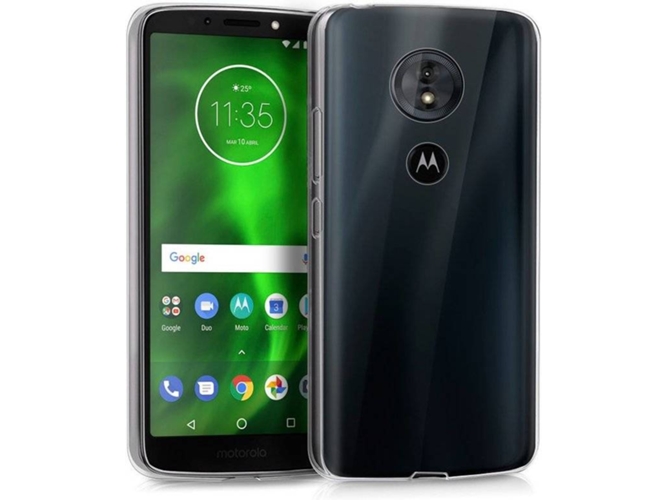 Carcasa Motorola Moto G6 Play, E5 COOL Silicona Transparente
