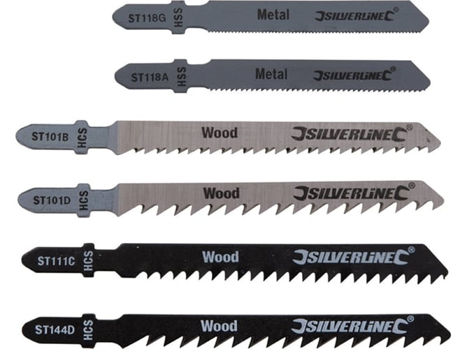 Conjunto de Cuchillas para Sierras de Calar SILVERLINE 234184 - 30 piezas