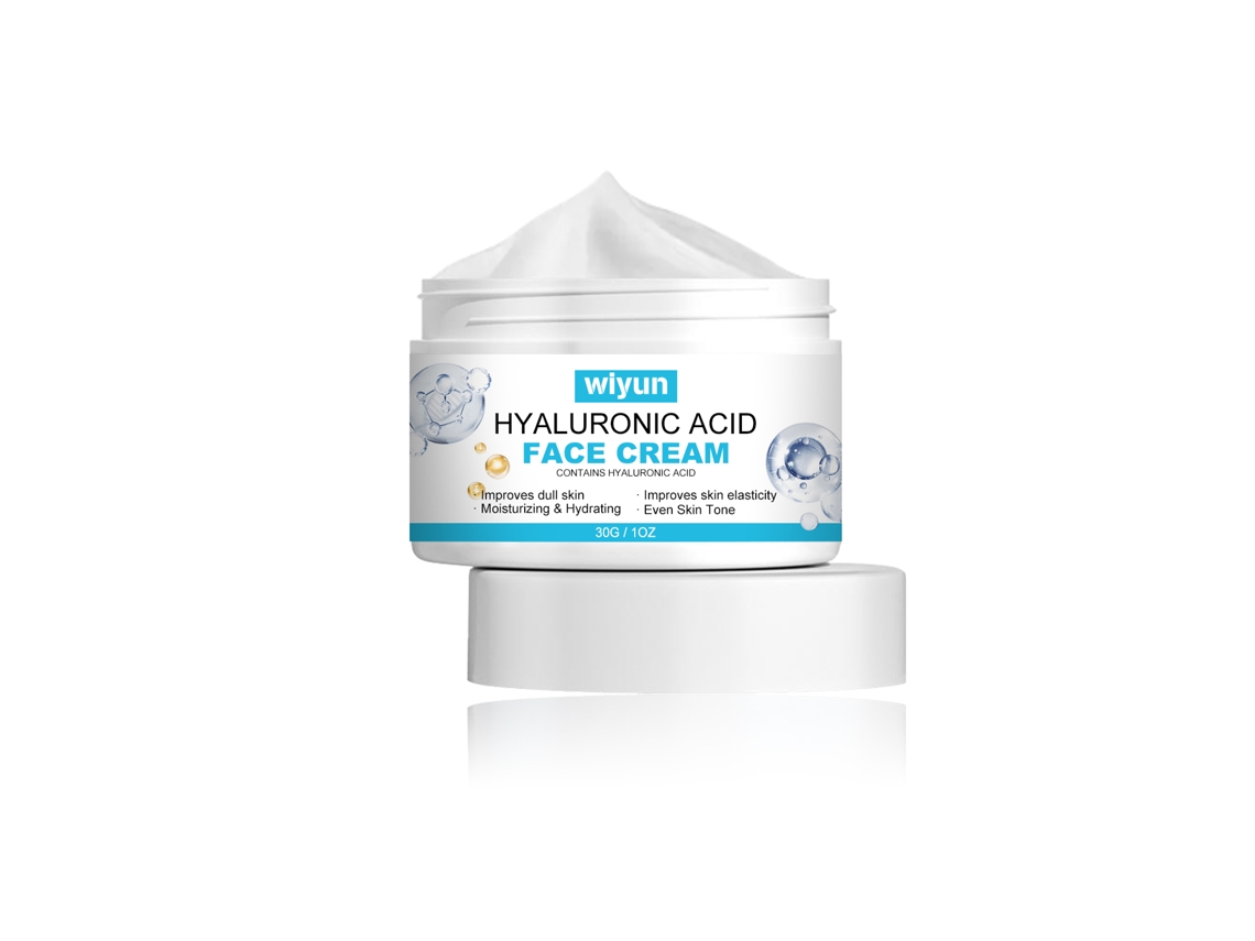 Crema hidratante profunda con ácido hialurónico