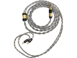 Cable Para Auriculares De 8 Núcleos Y 0,78 Mm Con 2 Pines, De Cobre Plateado Para Un Sonido Claro Y