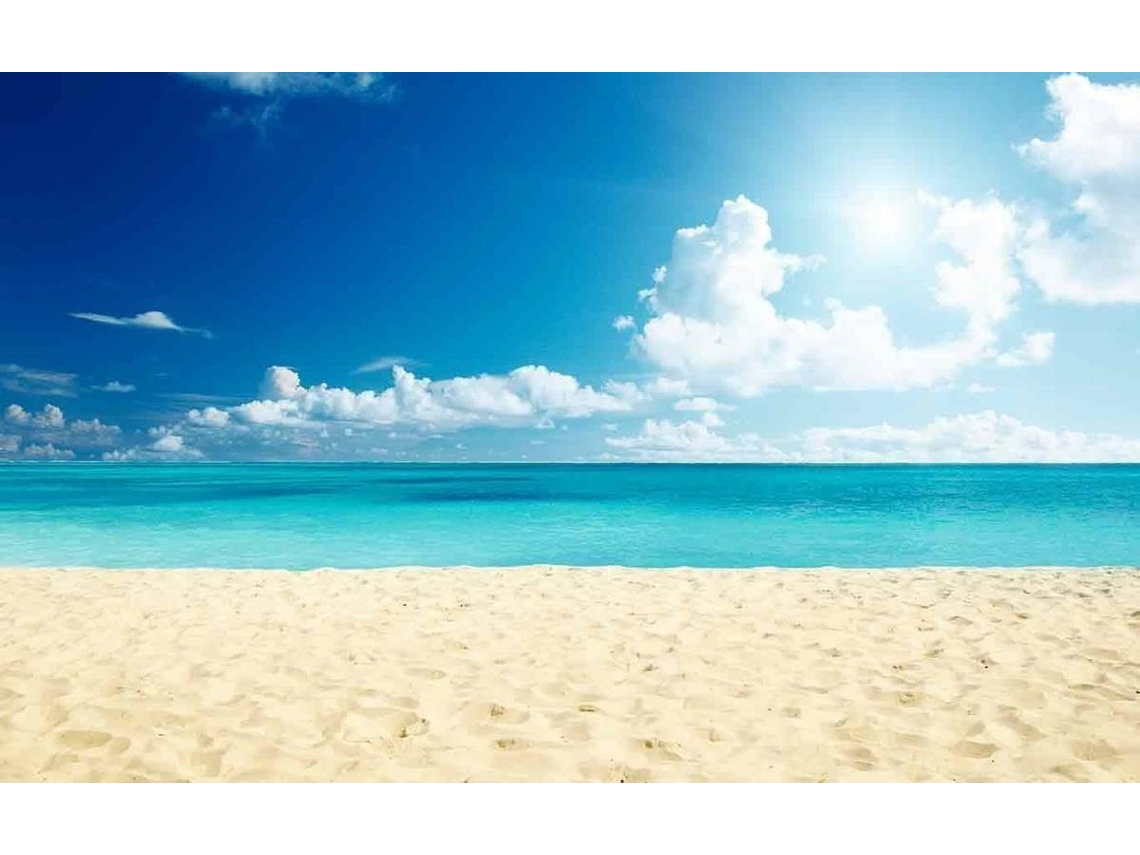 Fotomural OEDIM Playa y Mar (Multicolor - 100x70cm - Vinilo)