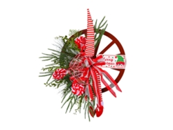 Tamaño navideño 45*40*5cm Material Textil+pvc