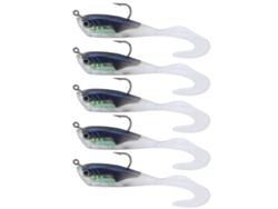 Señuelo Artificial Para Pesca En Hielo Con Anzuelo Del Número 3, Simula Movimiento, Invierno, Ligero, Portátil, 7 Cm, 55 G.