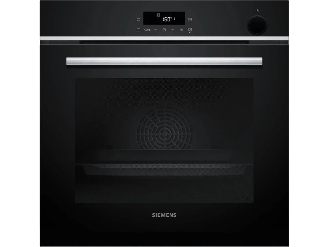 Horno Multifunción SIEMENS HR572GBS3 (71 L - 60 cm - Hidrolítico - Negro)