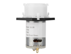 Bomba Dosificadora Peristáltica De 12 V Para Bricolaje Con Cabezal De Tubo Para Acuario, Laboratorio, Análisis Químico, Blanca, 2*4