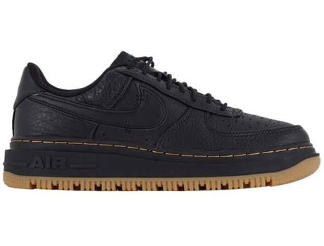 Zapatillas NIKE Air Force 1 Luxe Hombre (40 - Negro)