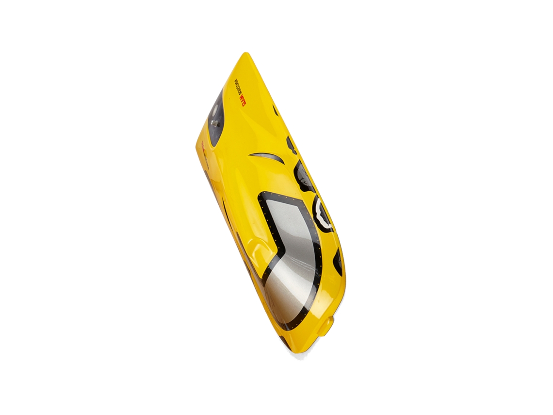Yellowtfl 1106 Pursuit Brushless Rc Boat Parts Fiberglass Top Cover Vehicles Models Spare Accessories
