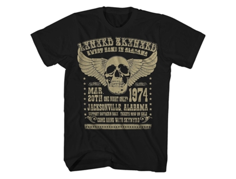 Camiseta ROCKINSTONE Lynyrd Skynyrd ”?4 Alabama Concert Lynyrd Skynyrd (XXXL)