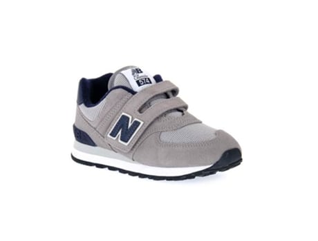 Zapatillas NEW BALANCE de Ante para Niños (Gris - 28)