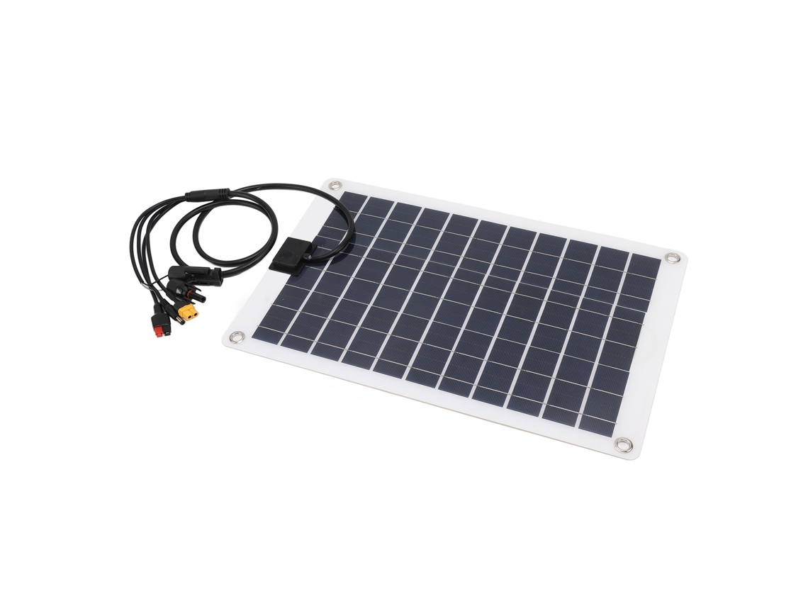2026 Store-panel Solar 50w 16.5x10.6in Cargador De Batería Portátil Para Laptop Y Dispositivos De Camping