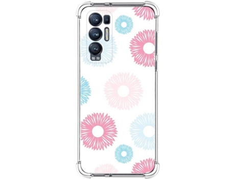 Carcasa Oppo Find X3 Neo 5G TUMUNDOSMARTPHONE Dibujos Antigolpes Flores 06 Multicolor