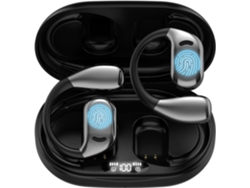 Auriculares con traducción automática en tiempo real mediante IA, compatibles con 144 idiomas, con app incluida, compatibles con iOS y Android. Siurn (negro)