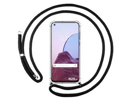 Carcasa OnePlus Nord N20 5G TUMUNDOSMARTPHONE Colgante Negro