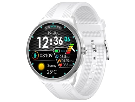 Smartwatch INF con llamada Bluetooth/música Bluetooth/monitoreo de presión