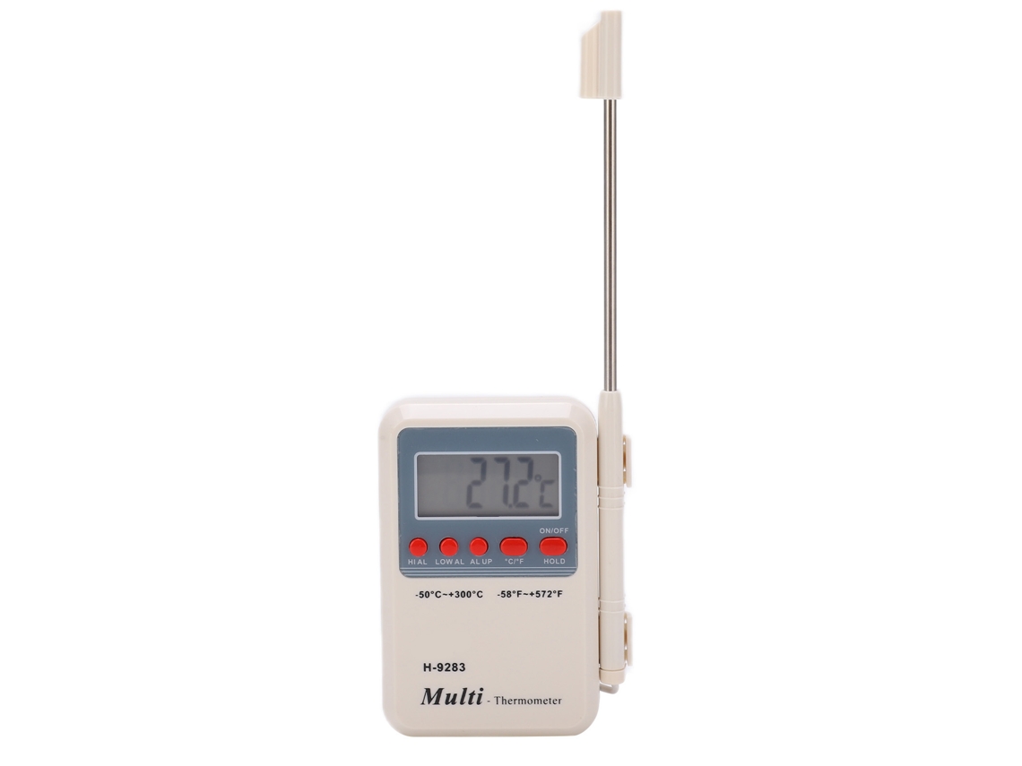 Termómetro Para Alimentos H-9283 Con Sonda Electrónica De Precisión Para Uso En Cocina, Laboratorio Y Agricultura.