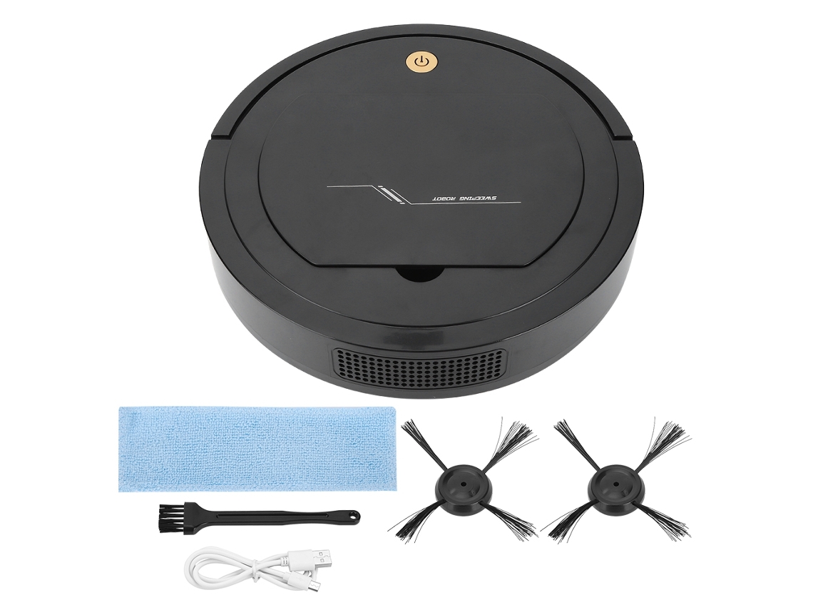 MEOIRUERY Aspiradora Inteligente 3 en 1 Máquina de Limpieza Automática Carga USB Electrodomésticos