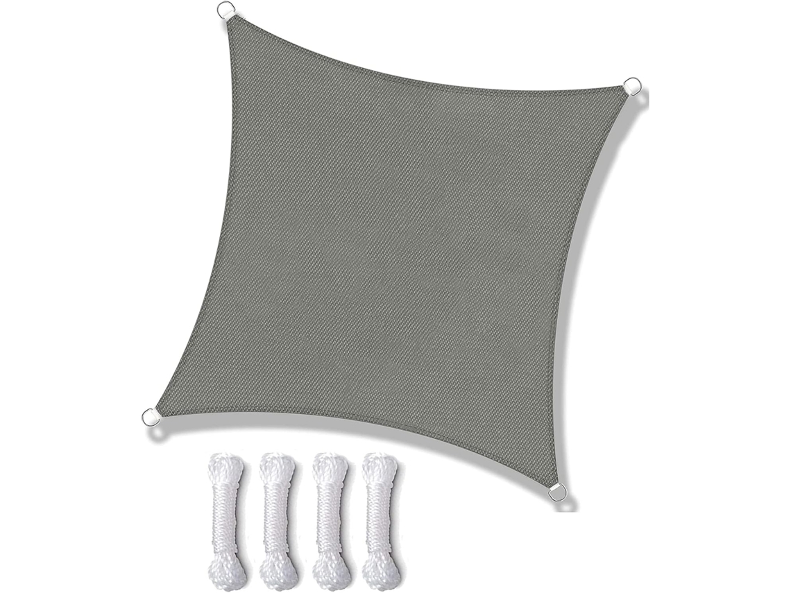Vela De Sombra Rectangular Impermeable Resistente Poliéster