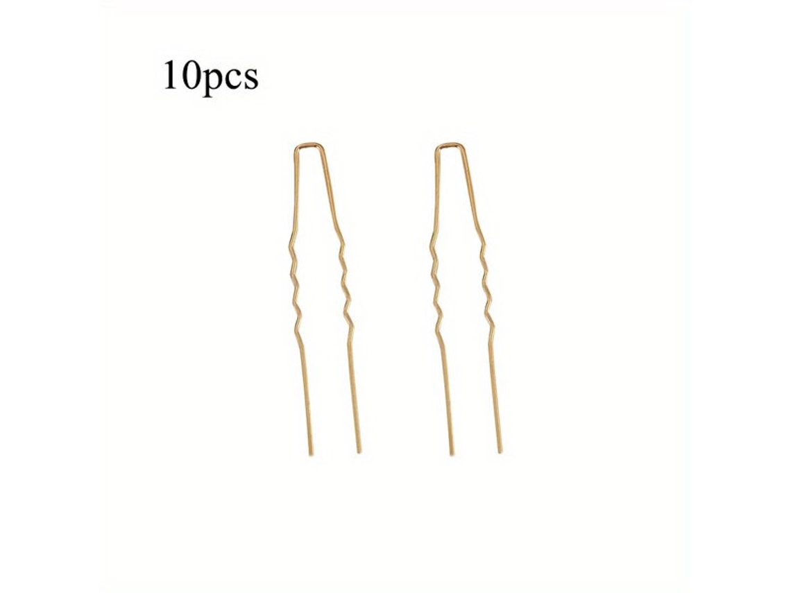 Pinzas para el cabello onduladas en forma de U Pickifypunnyb Slo Slowmoose