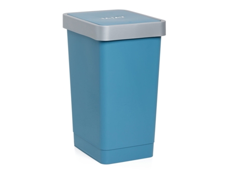 Cubo de Basura TATAY (25 L - Acero Inoxidable - Multicolor)