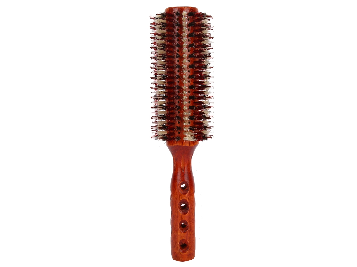 Pincel Redondo Para Cabello Profesional Para Peluquerías Y Salones, Ideal Para Peinar Y Estilar Cabello Rizado