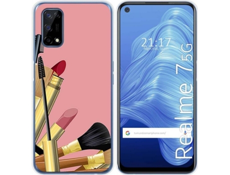 Carcasa Realme 7 5G TUMUNDOSMARTPHONE Brochas Multicolor