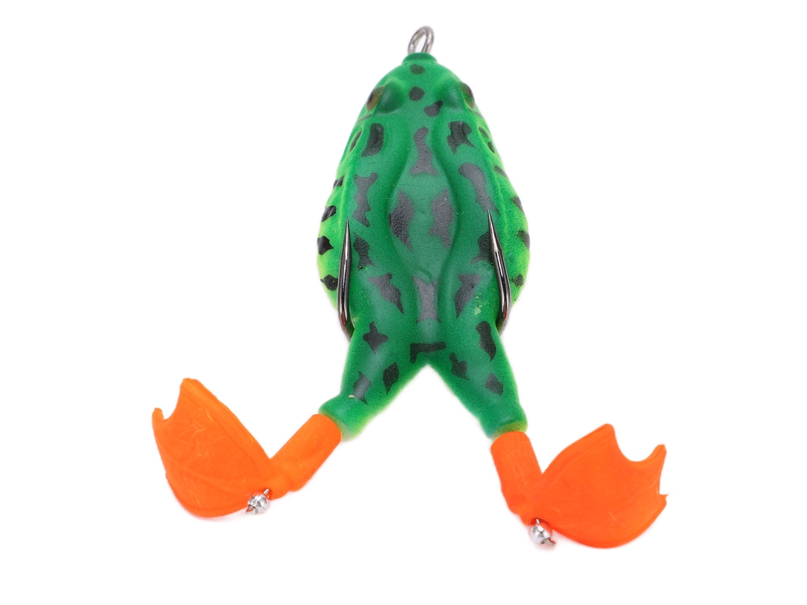 Lures Thunder Frog Baits Ranas Flotantes Con Helices Dobles Para Pesca De Bass Snakehead Salmon